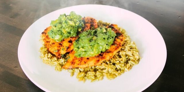 Grilled Avocado Chicken