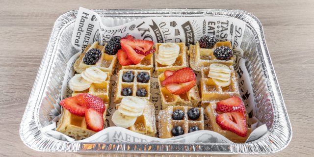 Belgian Waffle Bites
