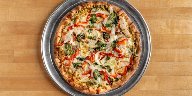 Poblano Pepper Pizza