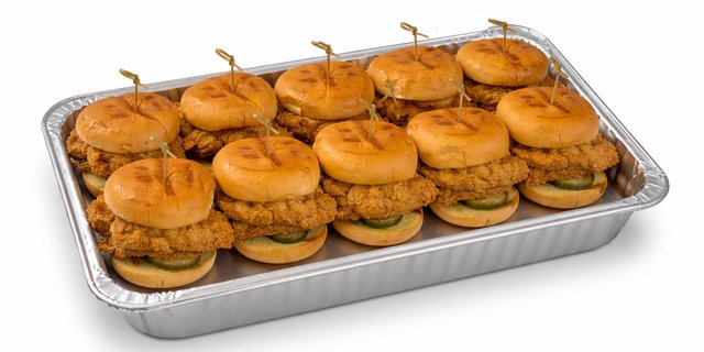 Double Chicken Sandwich Tray