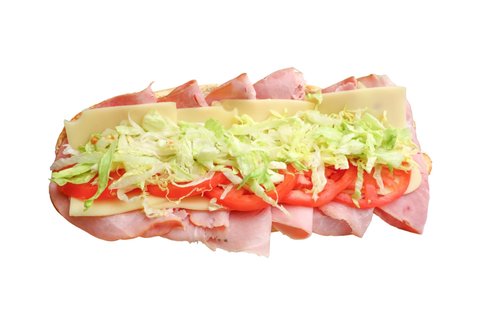 Ham & Swiss Sandwich Lunch Box