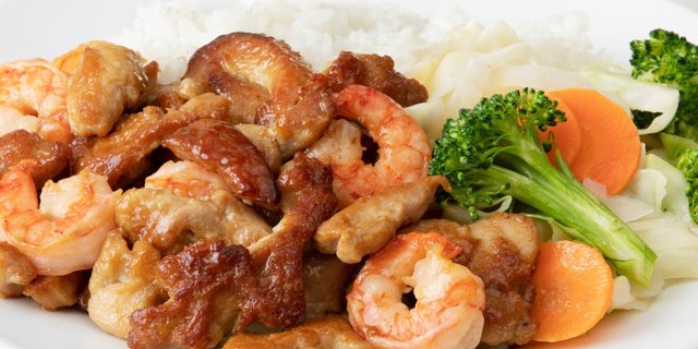 Chicken Shrimp Teriyaki