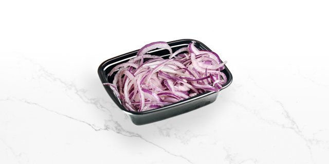 Raw Red Onions