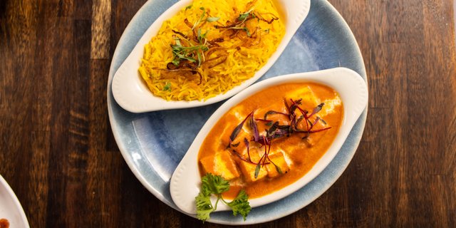 British Inspired Smoked Paneer Tikka Masala