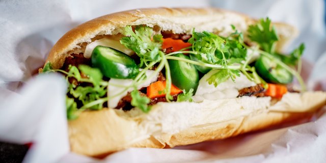 Bì Chay - Vegetarian Bánh Mì