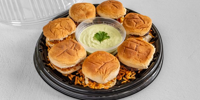 Party Tray Mini Burgers