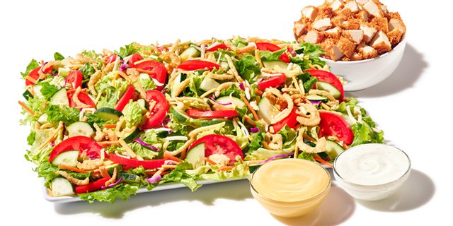 The House Zalad Platter