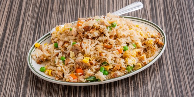 Grilled Chicken Fried Rice