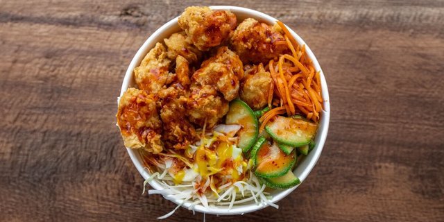Popcorn Chicken Bowl