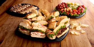 Catered food