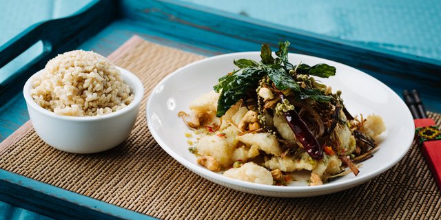 Fish w/ Thai Herbs