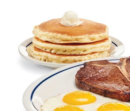 T-Bone Steak & Eggs