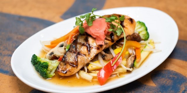 Grilled Salmon