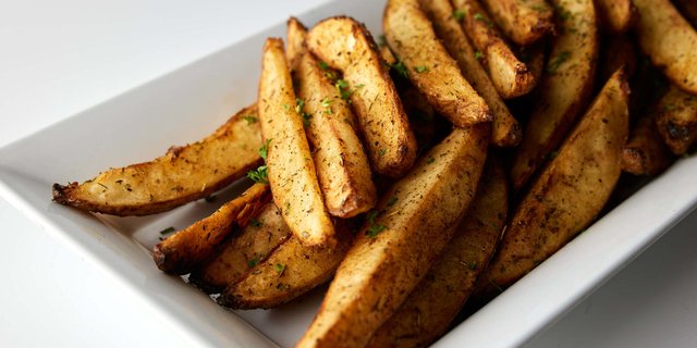 Potato Wedges Tray