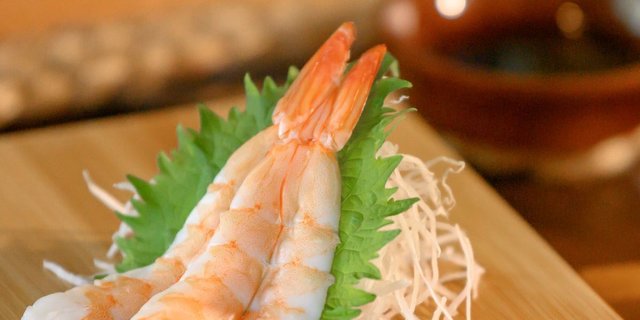 Amaebi Sashimi
