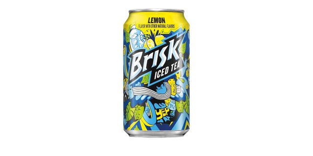 Canned Brisk Lemon Iced Tea