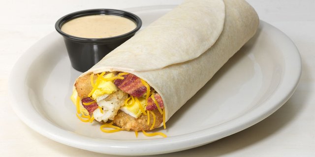 Bacon Breakfast Burrito