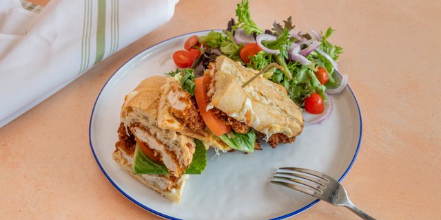 Chicken Milanesa Sandwich Tray