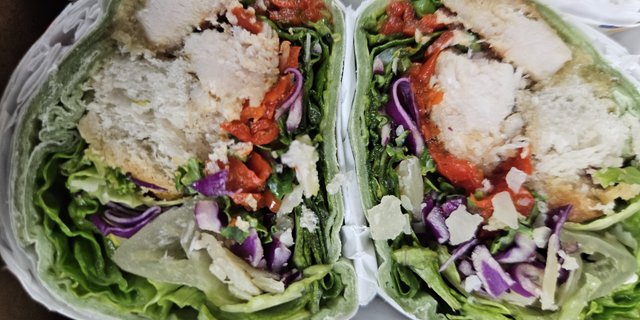 Kale & Romaine Caesar Wrap Boxed Lunch