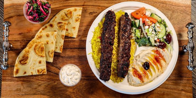 Shish Kafta Plate