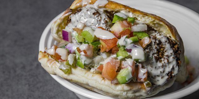 Falafel Pita Sandwich