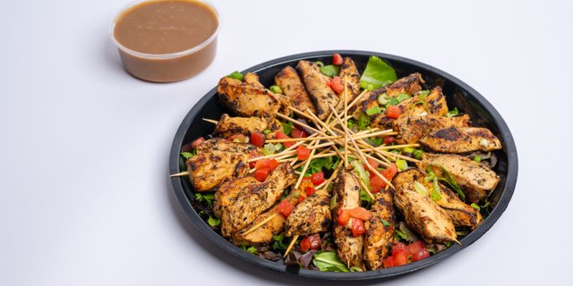 Skewered Chicken