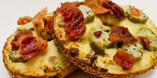 Jalapeno Popper Bagel.