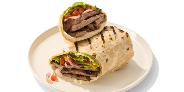 Beef Shish Kebab Wrap