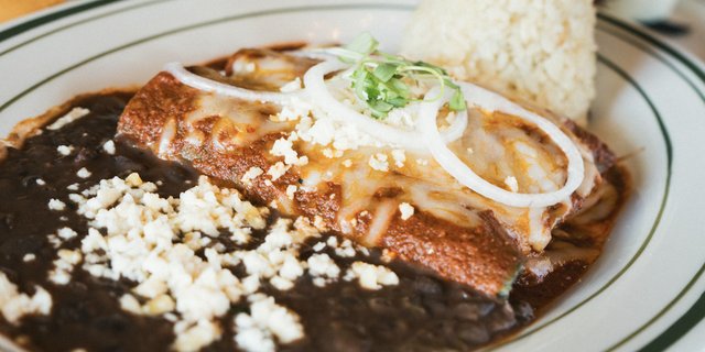 Individual Santa Fe Enchiladas