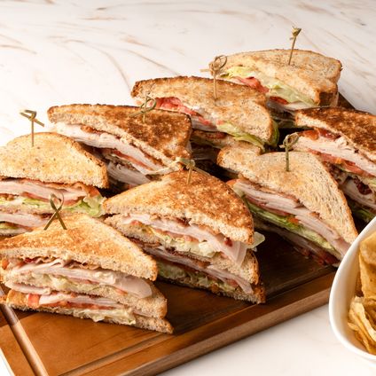 Turkey Club Sandwich Platter
