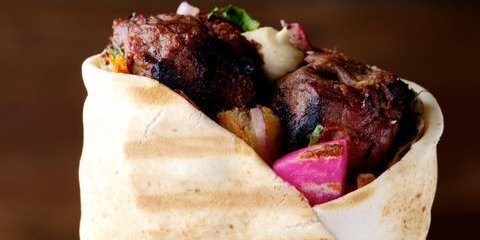 Beef Kebab Wrap