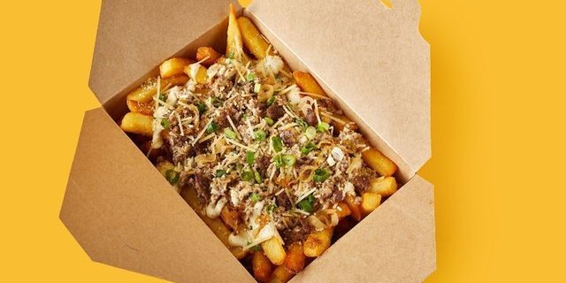 Chop Truffle Cheeseburger Loaded Fries