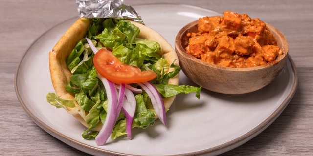 Butter Paneer Wrap