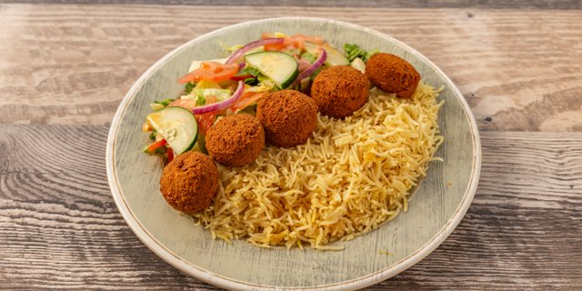 Falafel & Rice Bowl