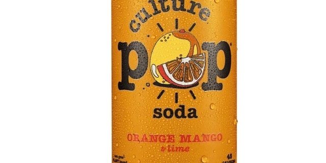 Culture Pop Orange Mango Soda