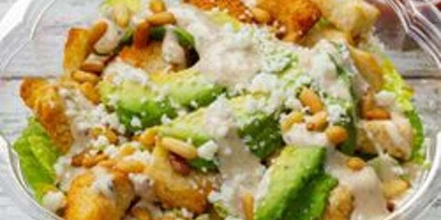 Avocado Caesar Salad Tray