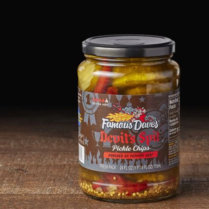 Spicy Hell-Fire Pickles