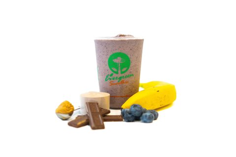 Chocolate Blueberry PB Smoothie