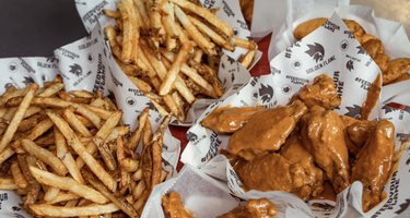 Golden Flame Hot Wings