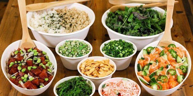 Build-Your-Own Poke Bowl