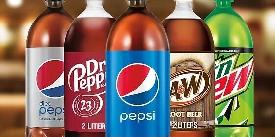 Assorted 2L Soda Bottles