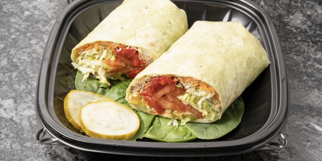 Individual Vegetarian Wrap