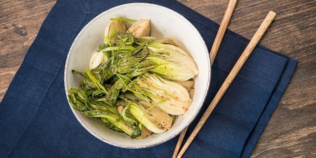 Baby Bok Choy Tray