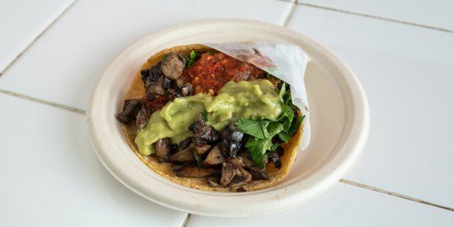 Mushroom Taco