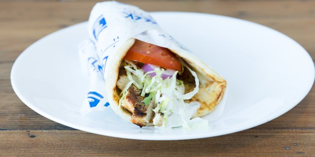 Greek Chicken Wrap