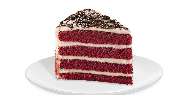 Red Velvet Cake Slice