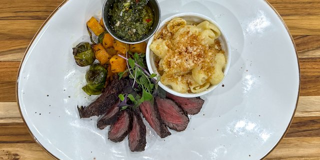 Sous-Vide Hanger Steak