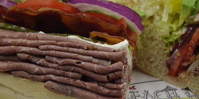 Surfin Cow Sandwich