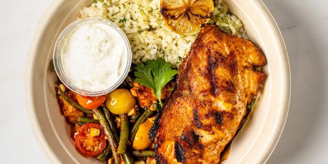 Individual Salmon Bowl