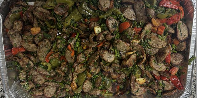 Sausage & Broccoli Rabe Tray